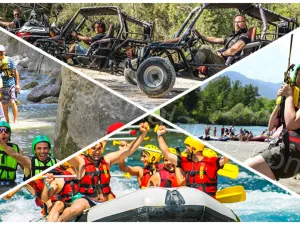 Full-Day Adventure Combo Tour from Alanya to Köprülü Canyon