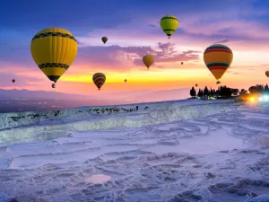 Marmaris Pamukkale Tour from Marmaris with Hot Air Balloon Ride