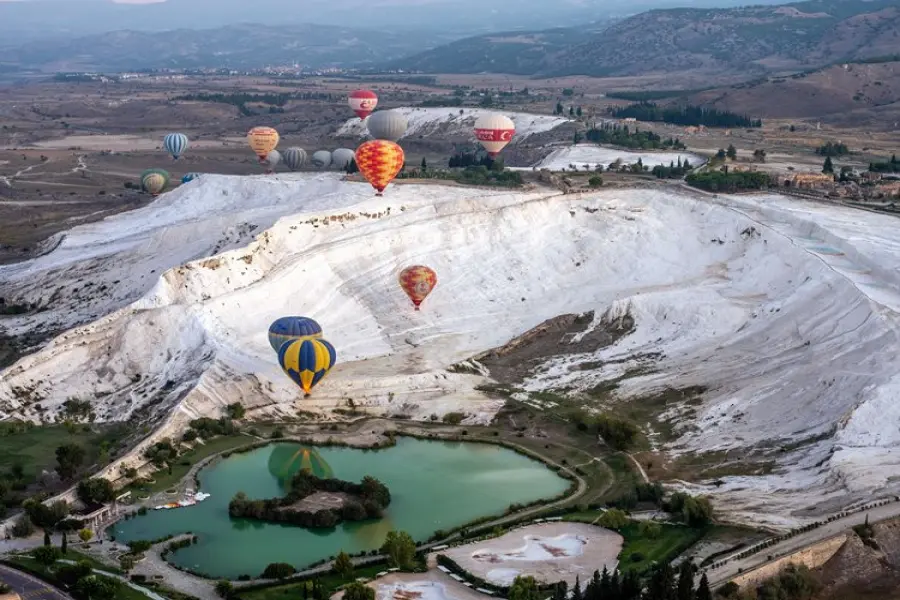 Alanya Pamukkale Tour with Hot Air Balloon Flight 🎈