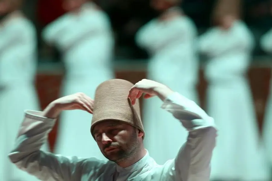 Whirling Dervishes Ceremony in Istanbul (HodjaPasha Culture Centre)